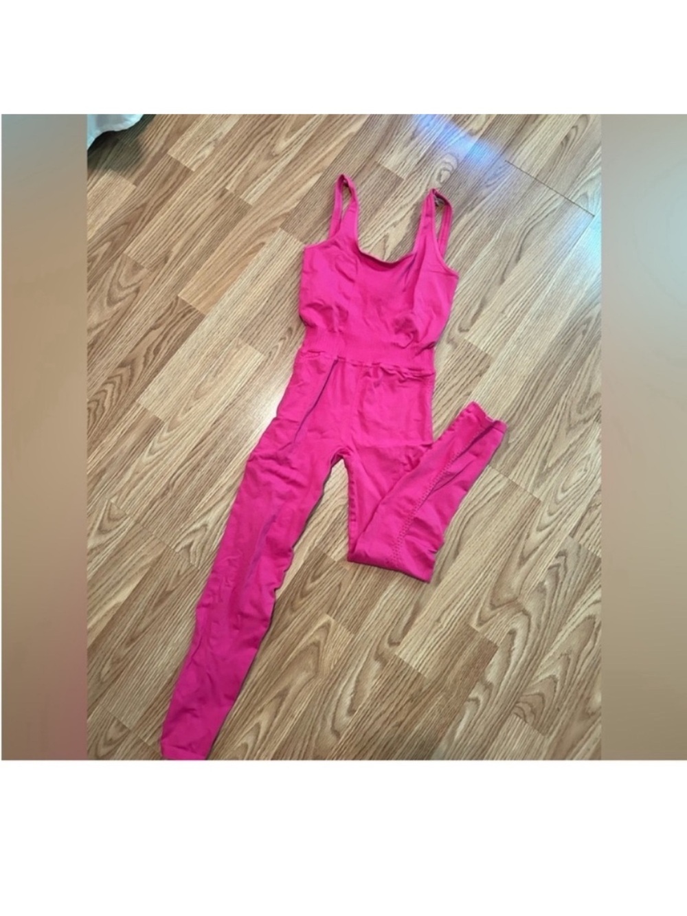 Pink FPM Good Karma jumpsuit